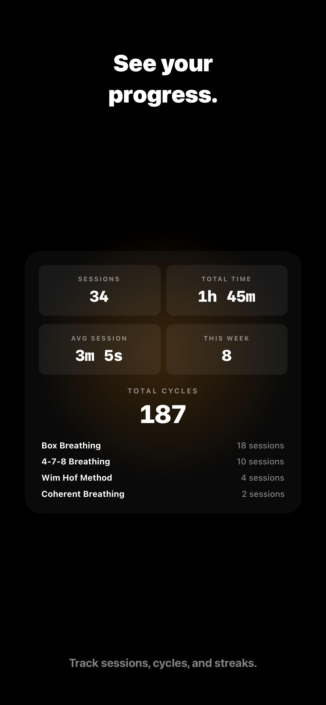 1Breath screen 3
