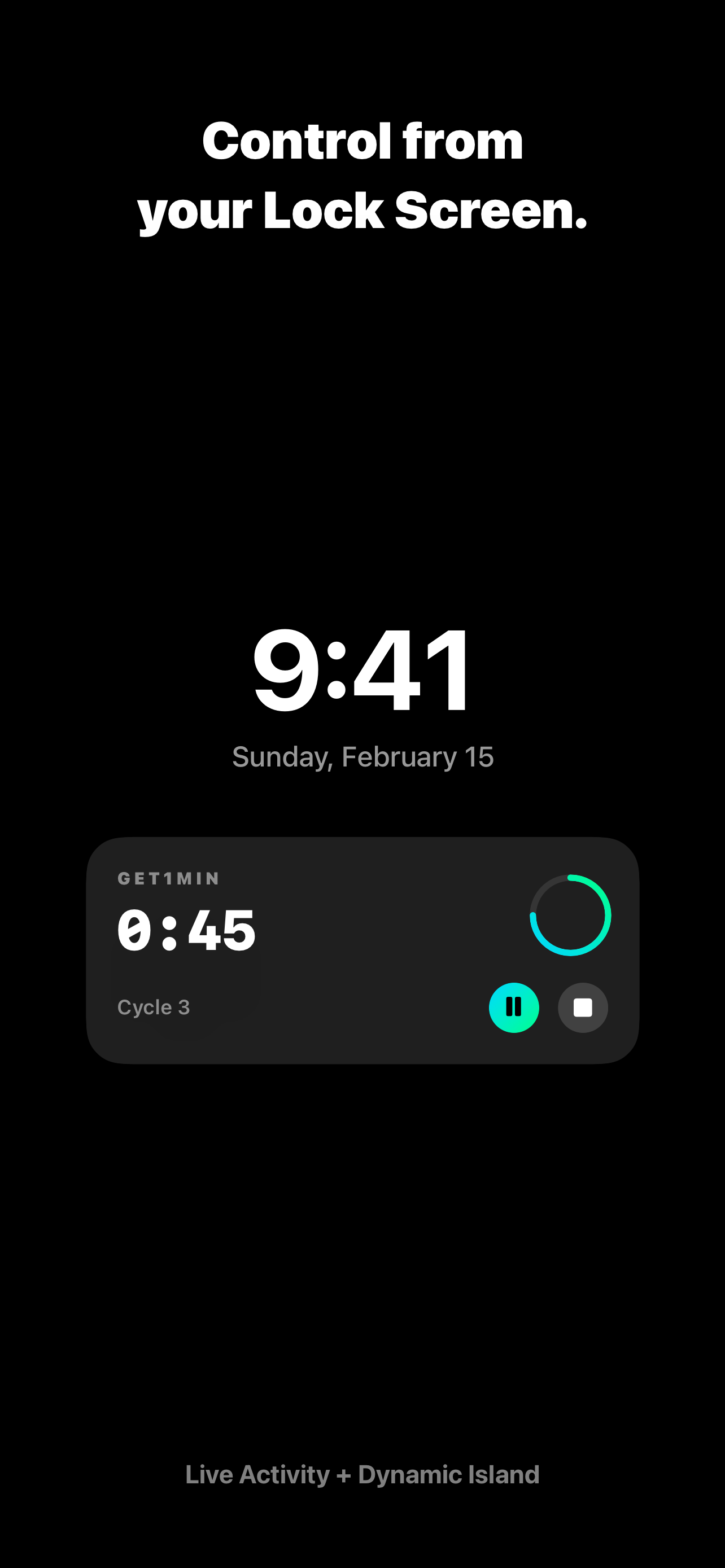 Get1Min screen 2