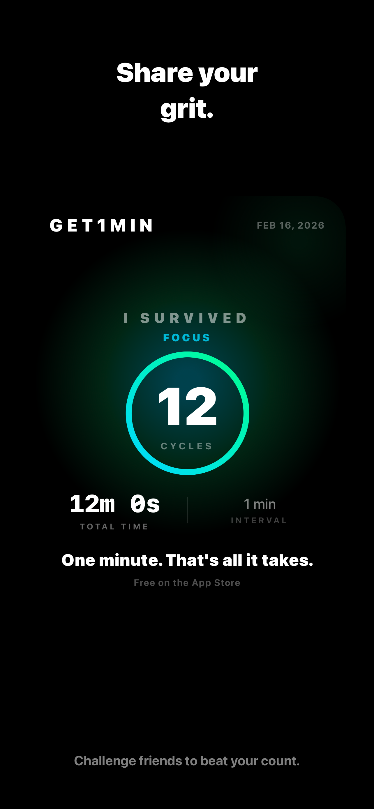 Get1Min screen 4