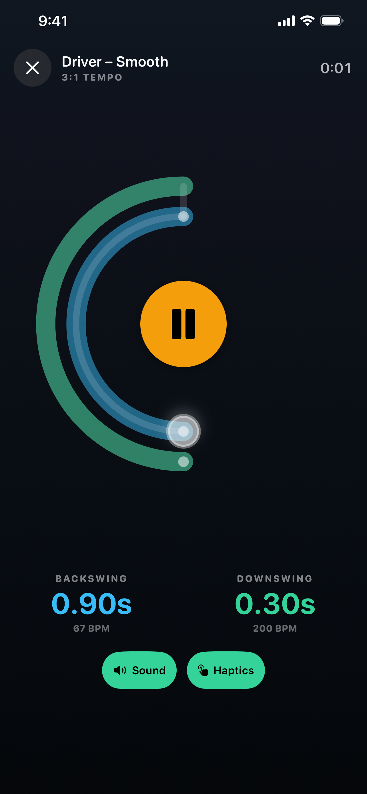 SwingBeats screen 2
